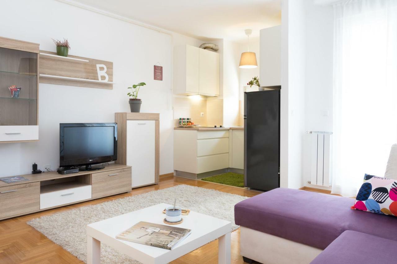 Cute And Sunny Studio In Zagreb With Balcony & Free Parking Eksteriør bilde