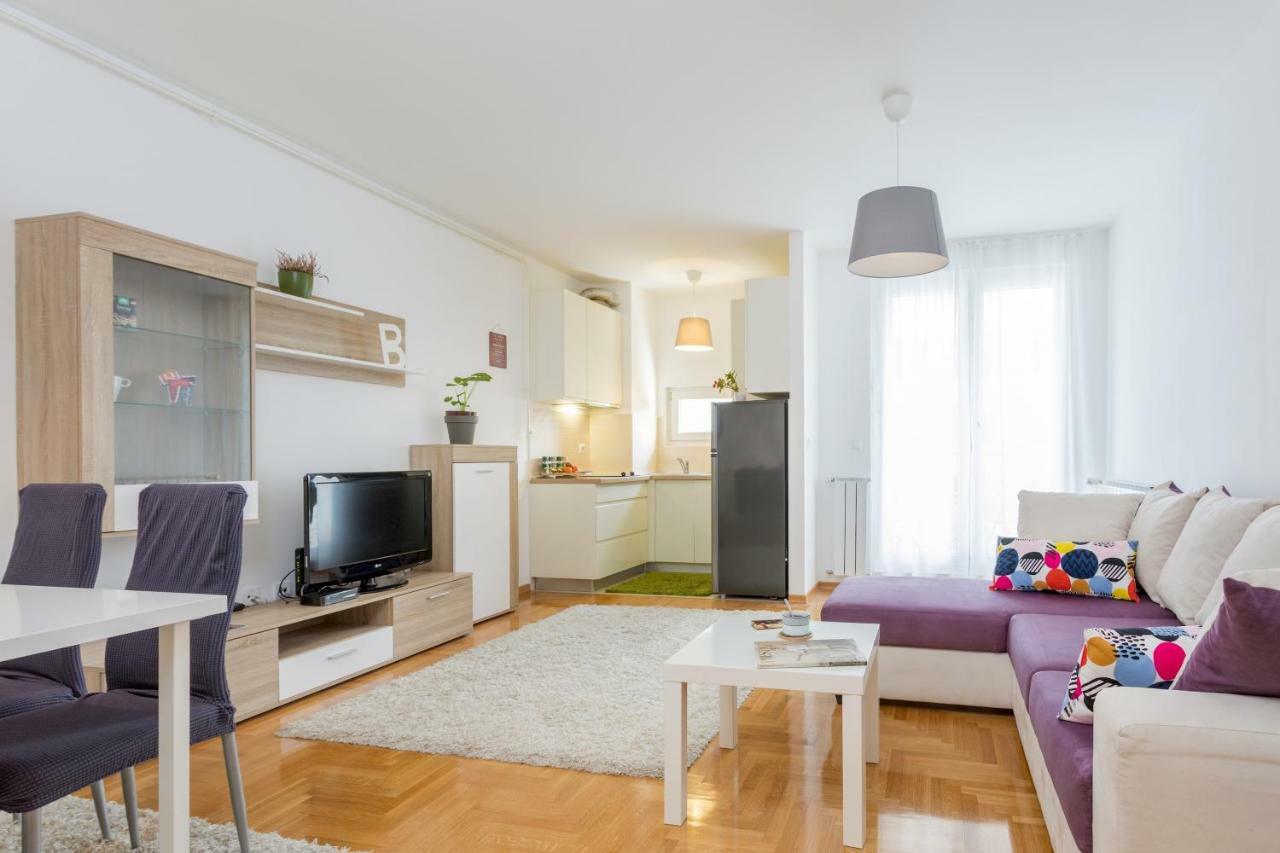 Cute And Sunny Studio In Zagreb With Balcony & Free Parking Eksteriør bilde