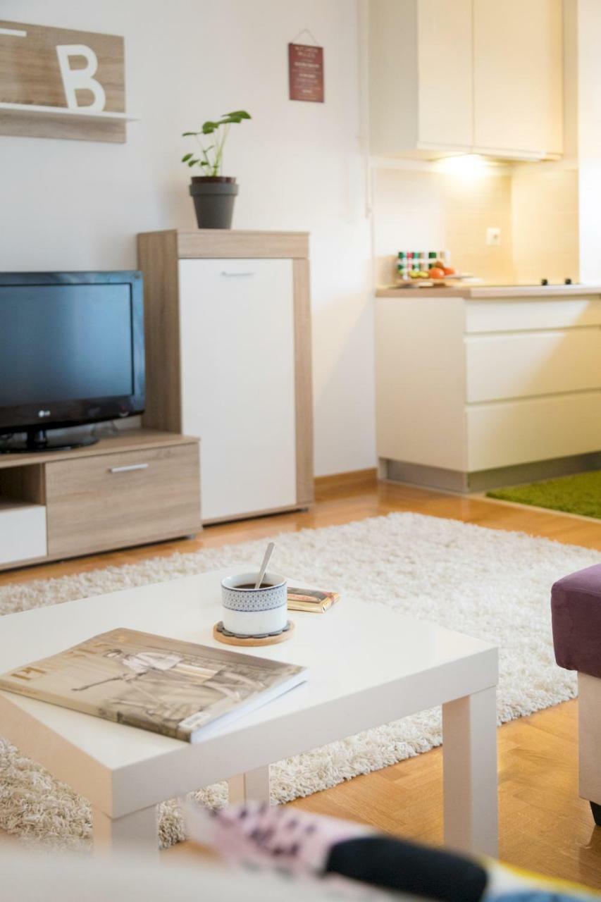 Cute And Sunny Studio In Zagreb With Balcony & Free Parking Eksteriør bilde
